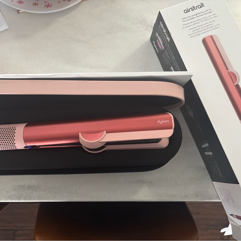 Dyson Airstrait Limited Edition Strawberry Bronze New w Box